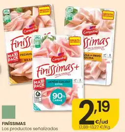 Eroski Campofrio finíssimas oferta