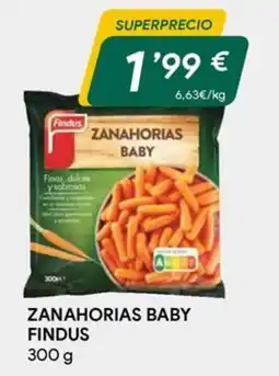 Masymas Findus zanahorias baby oferta