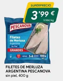 Masymas Pescanova filetes de merluza argentina oferta