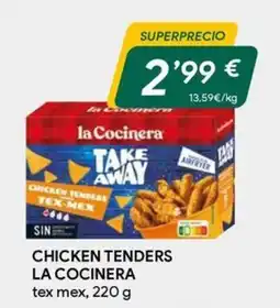Masymas la Cocinera chicken tenders tex mex oferta