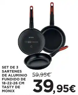 Hipercor Tasty de Monix sartenes oferta