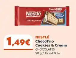 Dialprix Nestlé ChocoTrio Cookies & Cream oferta