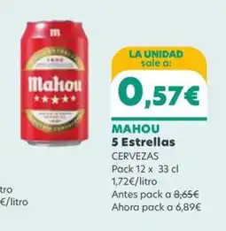 Dialprix Mahou 5 Estrellas oferta