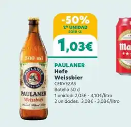Dialprix Paulaner hefe weissbier oferta