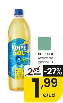 Eroski Koipesol aceite de girasol oferta
