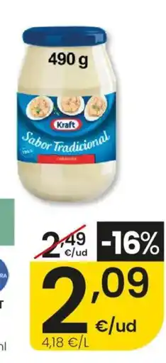 Eroski Kraft sabor tradicional oferta