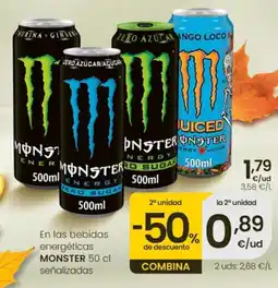 Eroski Monster energy oferta