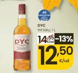Eroski Dyc whisky oferta