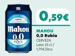 Masymas Mahou 0,0 Rubia oferta