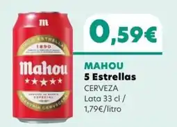Masymas Mahou 5 Estrellas oferta