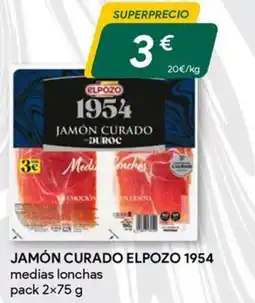 Masymas Elpozo jamón curado 1954 oferta