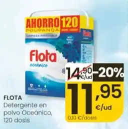 Eroski Flota Detergente en polvo Oceánico oferta