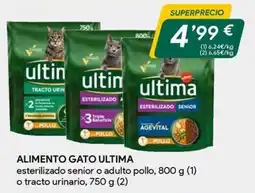 Masymas ultima alimento gato oferta