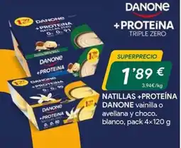 Masymas Danone natillas +proteina oferta