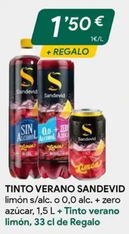 Masymas Sandevid tinto verano limón oferta