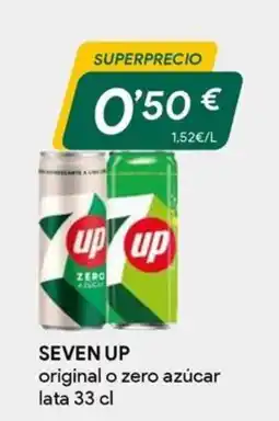 Masymas seven up original o zero azucar oferta