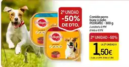 Dialprix Pedigree comida perro buey o pollo oferta