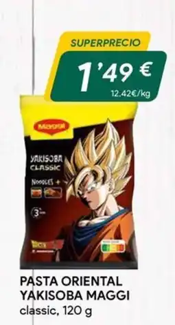 Masymas Maggi pasta oriental yakisoba classic oferta