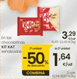 Eroski Kit Kat oferta