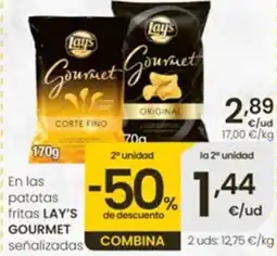 Eroski Lay's Gourmet oferta