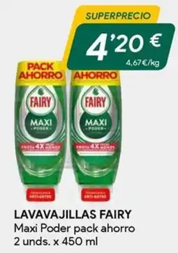 Masymas Fairy lavavajillas maxi poder oferta