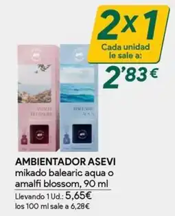 Masymas Ambientador Asevi mikado balearic aqua o amalfi blossom oferta