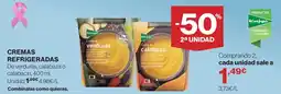 Hipercor Ecocert frutas cremas refrigeradas oferta