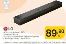 Eroski LG barra de sonido S20A oferta