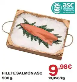 Hipercor Filete salmón asc oferta