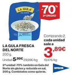 Hipercor La Gula del Norte la gula fresca oferta
