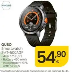Eroski Qubo smartwatch smt-500agp oferta