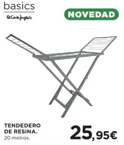 Hipercor basics Tendedero de resina oferta