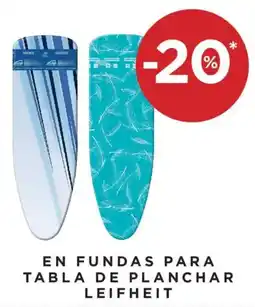 Hipercor Leifheit fundas para tabla de planchar oferta