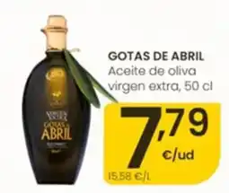 Eroski Gotas de Abril aceite de oliva virgen extra oferta