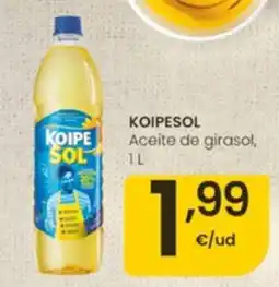 Eroski Koipesol aceite de girasol oferta