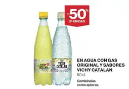 Hipercor Vichy Catalan agua con gas oferta