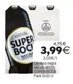 Supermercados Aquí Super Bock Negra oferta
