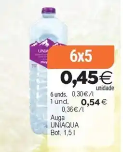 Supermercados Aquí Auga uniaqua oferta