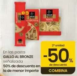 Eroski Gallo al bronze pasta oferta