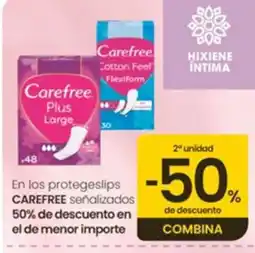 Eroski Carefree protegeslips oferta