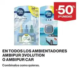 Hipercor Ambipur 3volution ambipur car oferta