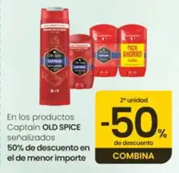 Eroski Old spice captain oferta