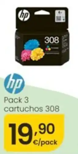 Eroski hp cartuchos 308 oferta