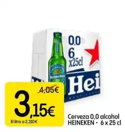 Dialprix Heineken cerveza 0,0 alcohol oferta