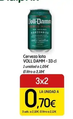 Dialprix Voll-Damm cerveza lata oferta
