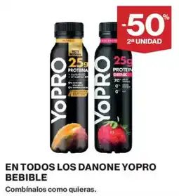 Hipercor Danone Yopro bebible oferta