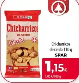 SPAR Lanzarote SPAR chicharricos de cerdo oferta