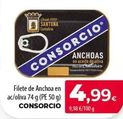 SPAR Lanzarote Consorcio filete de anchoa en ac/oliva oferta