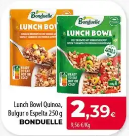 SPAR Lanzarote Bonduelle lunch bowl quinoa, bulgur o espelta oferta
