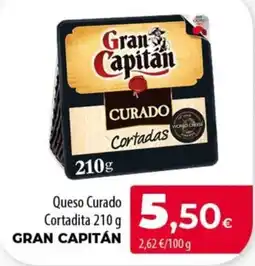 SPAR Lanzarote Gran Capitán queso curado cortadita oferta